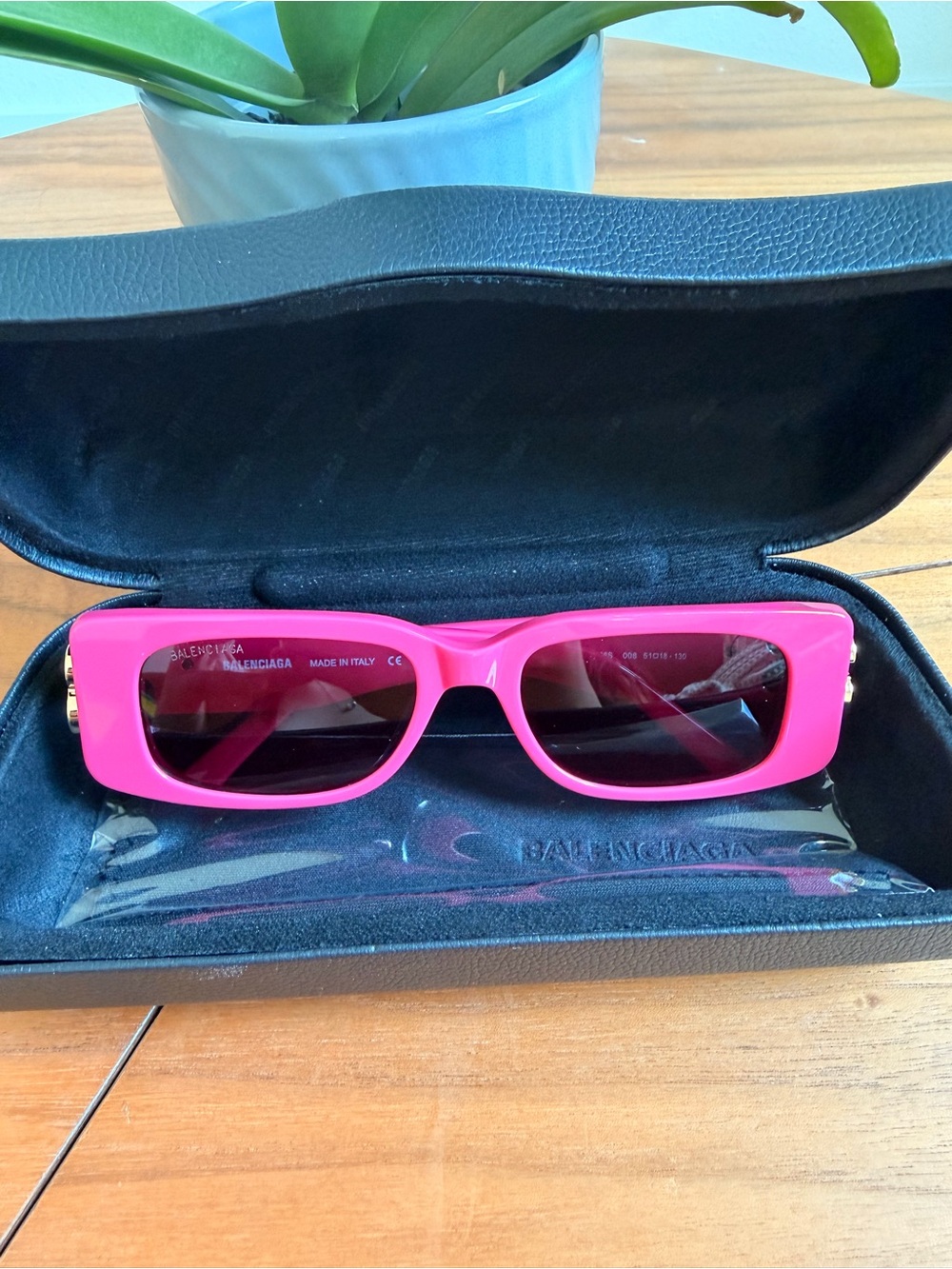 Balenciaga Pink Sunglasses
